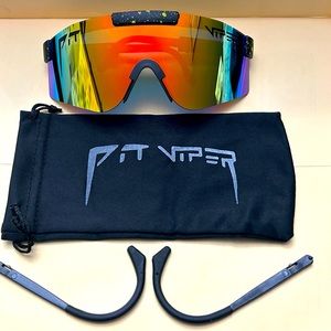 Pit Viper polarized sunglasses.